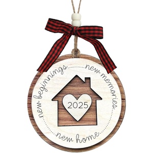 House Warming Gifts for New Home, 2026 Christmas Ornament New Home Essentials Housewariming Decor Gift Hanging Indoor Outdoor Decoration Stocking Stuffers for Teens(Christmas 2025)