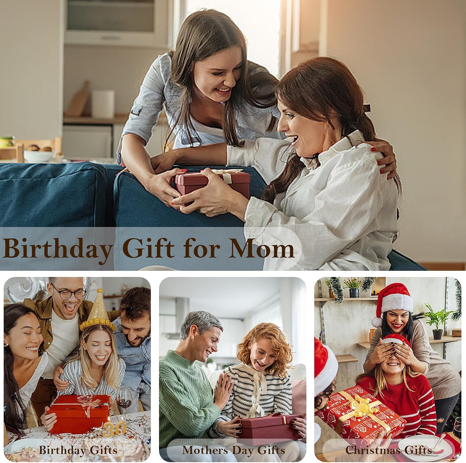 image:imageBtysun Birthday Gifts for Mom Birthstone Necklace for Mom 14K Gold Plated Mama Necklace Trendy Stocking Stuffers for Her Christmas Brithday Jewelry Gifts for Moms Mothers Mother in Law12aDecBlue Zircon