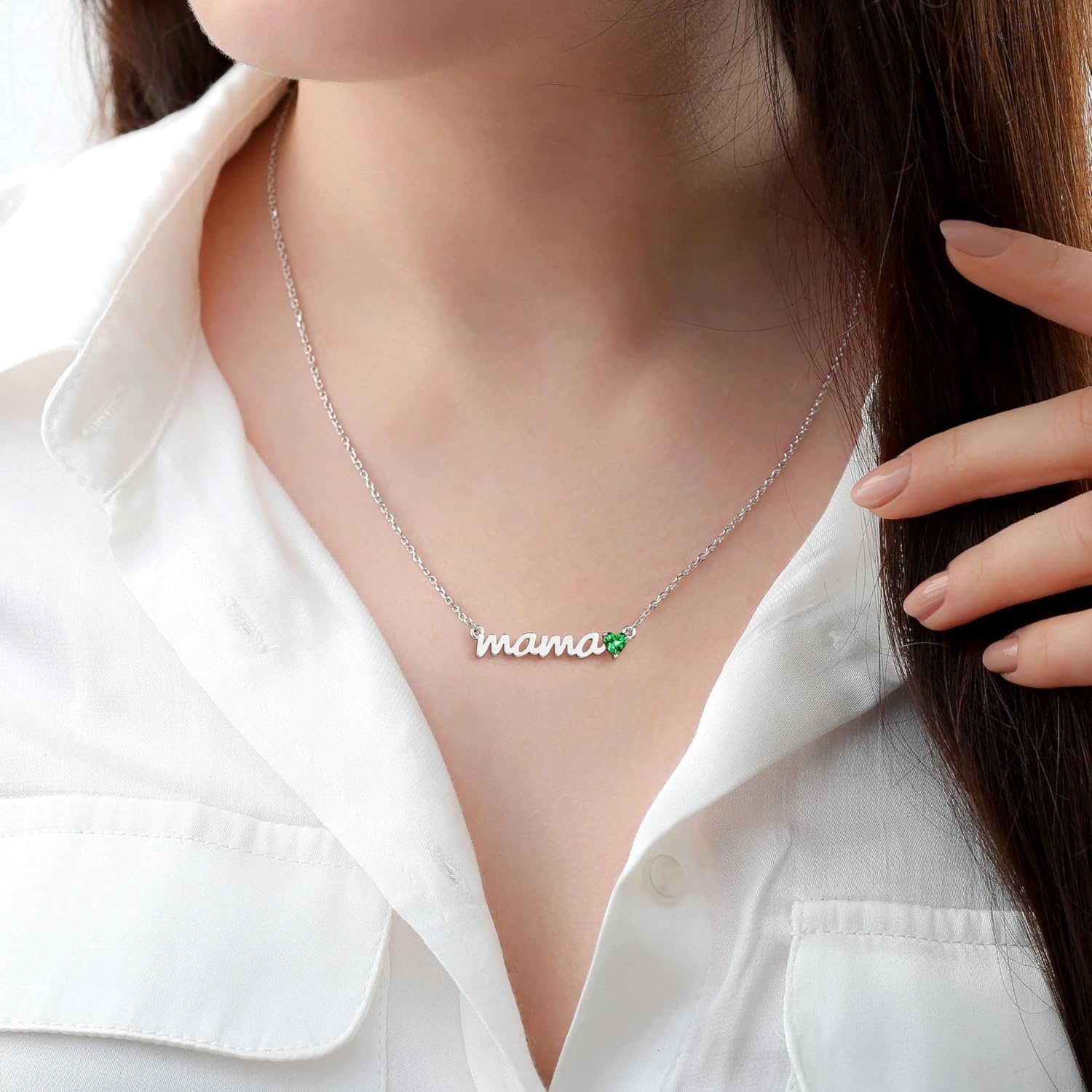 image:imageBtysun Birthday Gifts for Mom Birthstone Necklace for Mom 14K Gold Plated Mama Necklace Trendy Stocking Stuffers for Her Christmas Brithday Jewelry Gifts for Moms Mothers Mother in Law02aFebAmethyst