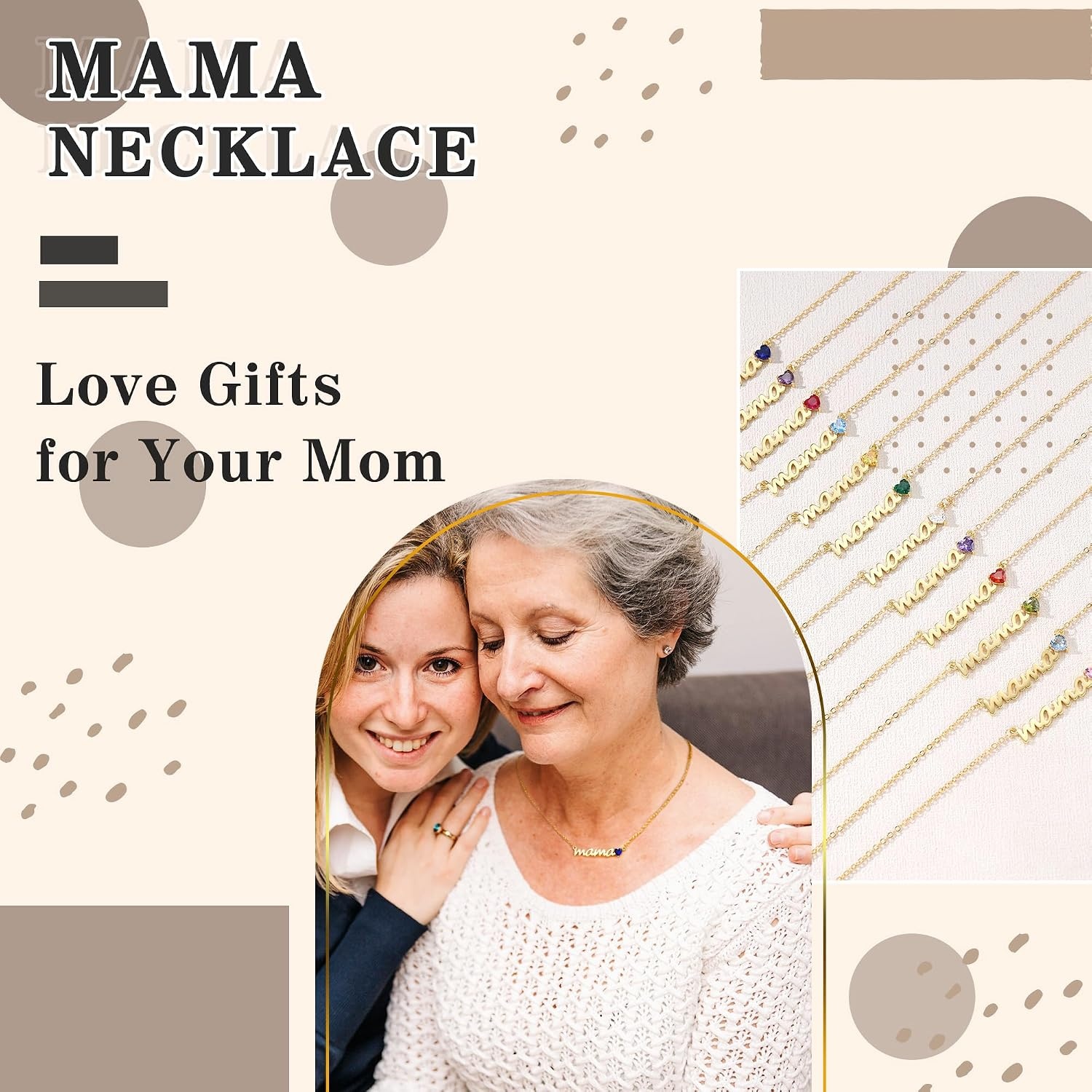 image:imageBtysun Birthday Gifts for Mom Birthstone Necklace for Mom 14K Gold Plated Mama Necklace Trendy Stocking Stuffers for Her Christmas Brithday Jewelry Gifts for Moms Mothers Mother in Law02FebAmethyst