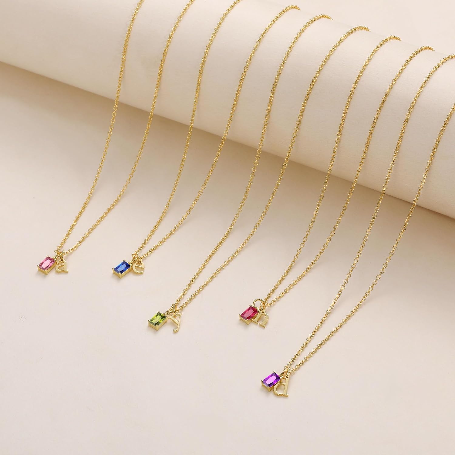 image:imageBtysun Birthstone Necklace for Women Birthday Gifts for Teen 14K Filled Gold Initial Necklace Initial AZ Birthstone Pendant Necklace Mom Birthday Gifts Valentines Day Gift for Girlfriend Her11NovCitrine